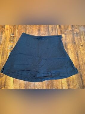 wild fable Black Lace-Trim Skort